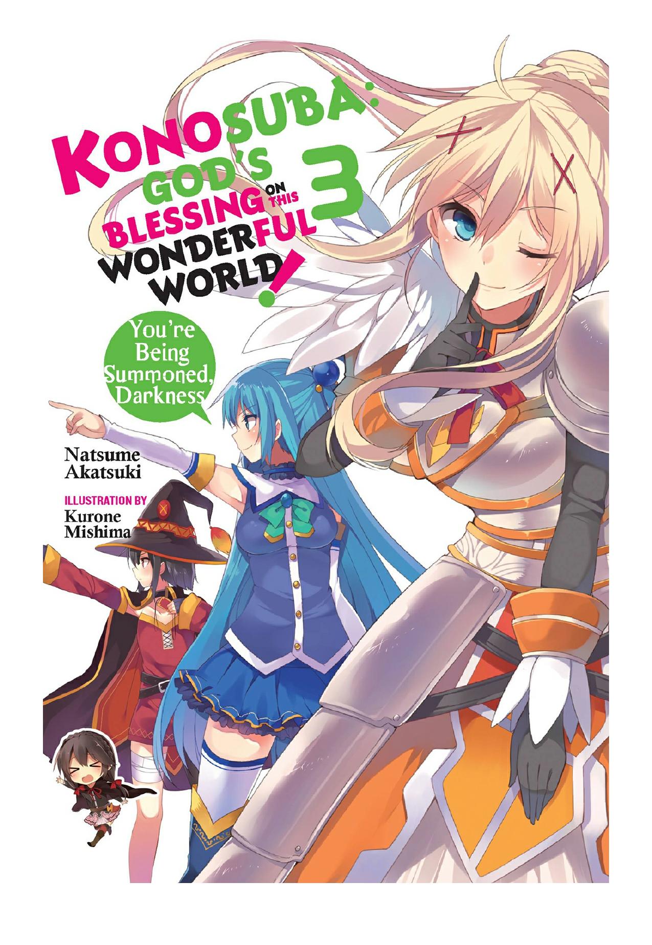 Konosuba: God's Blessing on This Wonderful World!, Vol. 3 by Natsume Akatsuki & Kurone Mishima