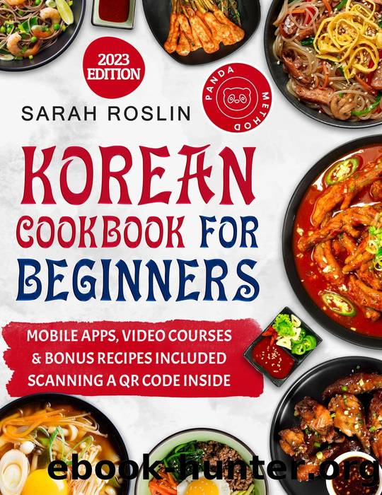 Korean Cookbook for Beginners by Sarah Roslin