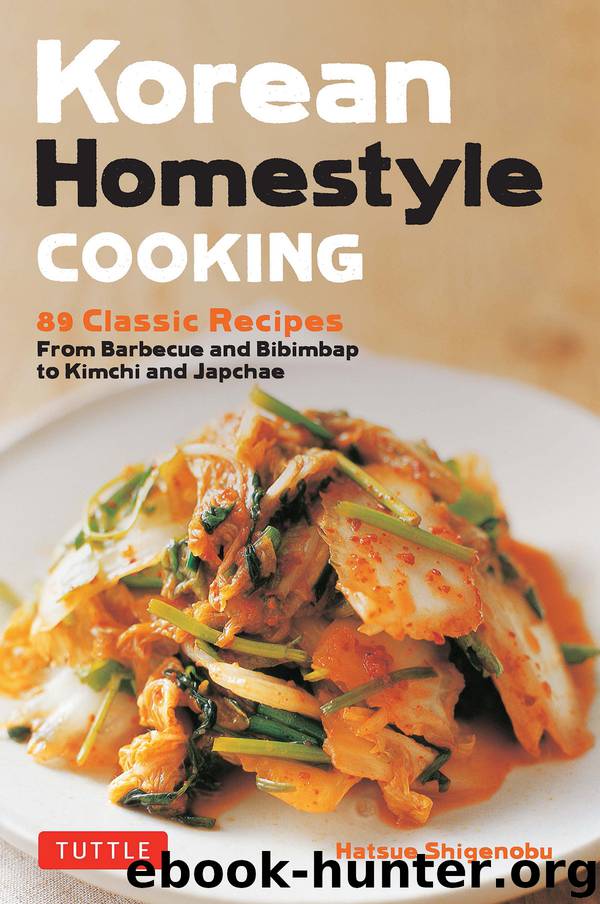 Korean Homestyle Cooking by Hatsue Shigenobu