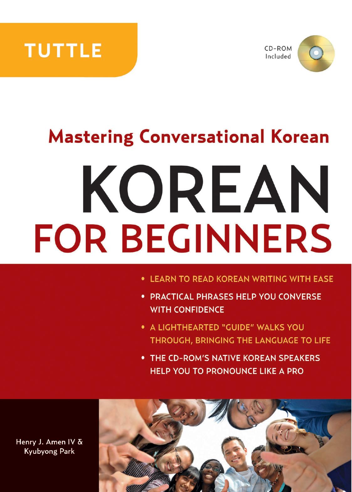 Korean for Beginners by Henry J. Amen IV Kyubyong Park