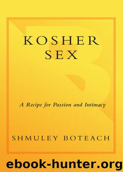 Kosher Sex by Shmuley Boteach