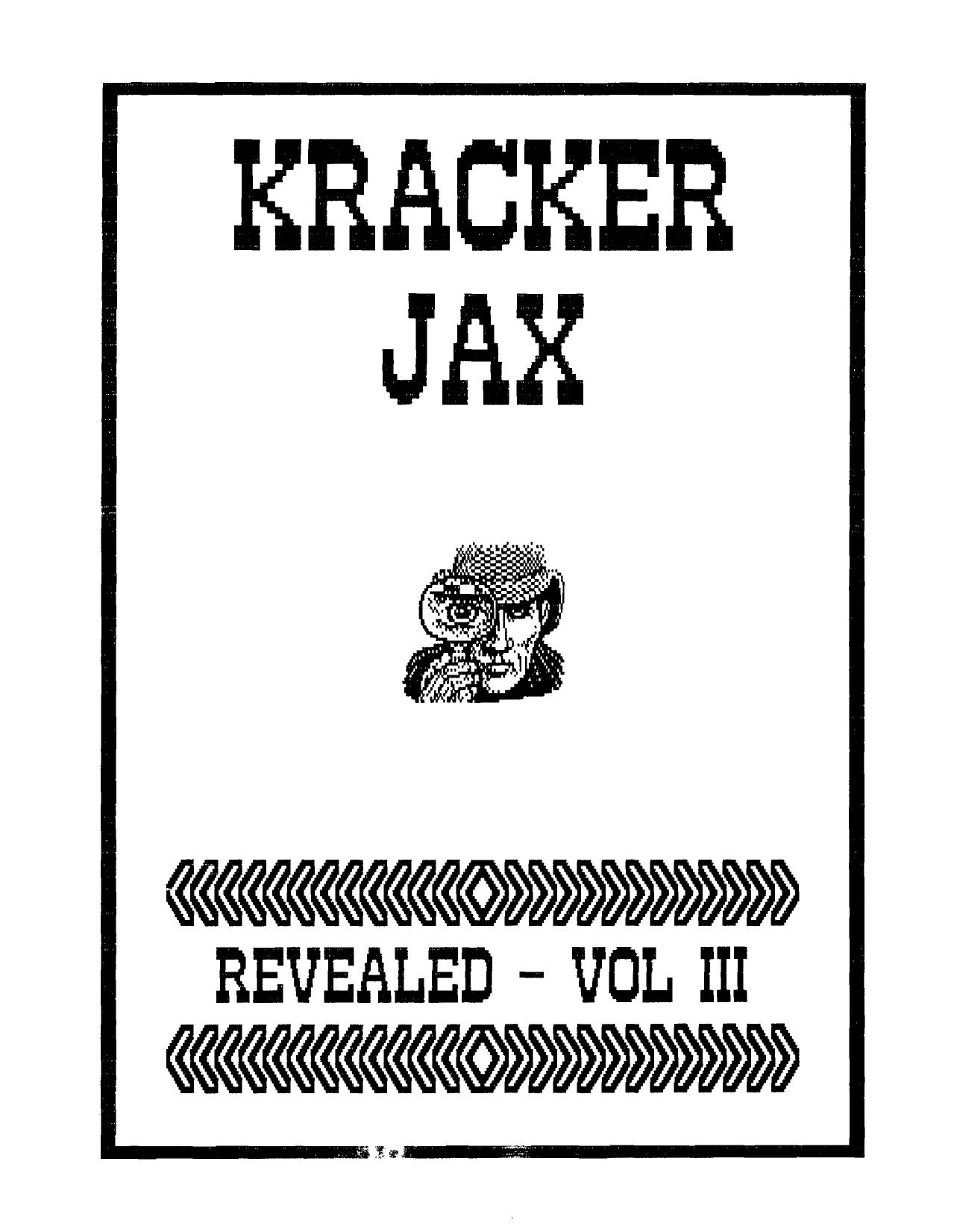 Kracker Jax III Program Protection by DLH