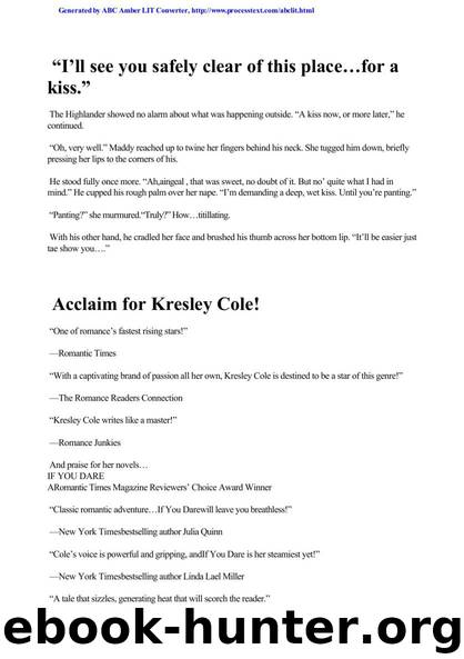 Kresley Cole - MacCarrick Brothers - 3 by If You Deceive