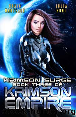 Krimson Surge: A Galactic Race for Justice (Krimson Empire Book 3) by Julia Huni & Craig Martelle