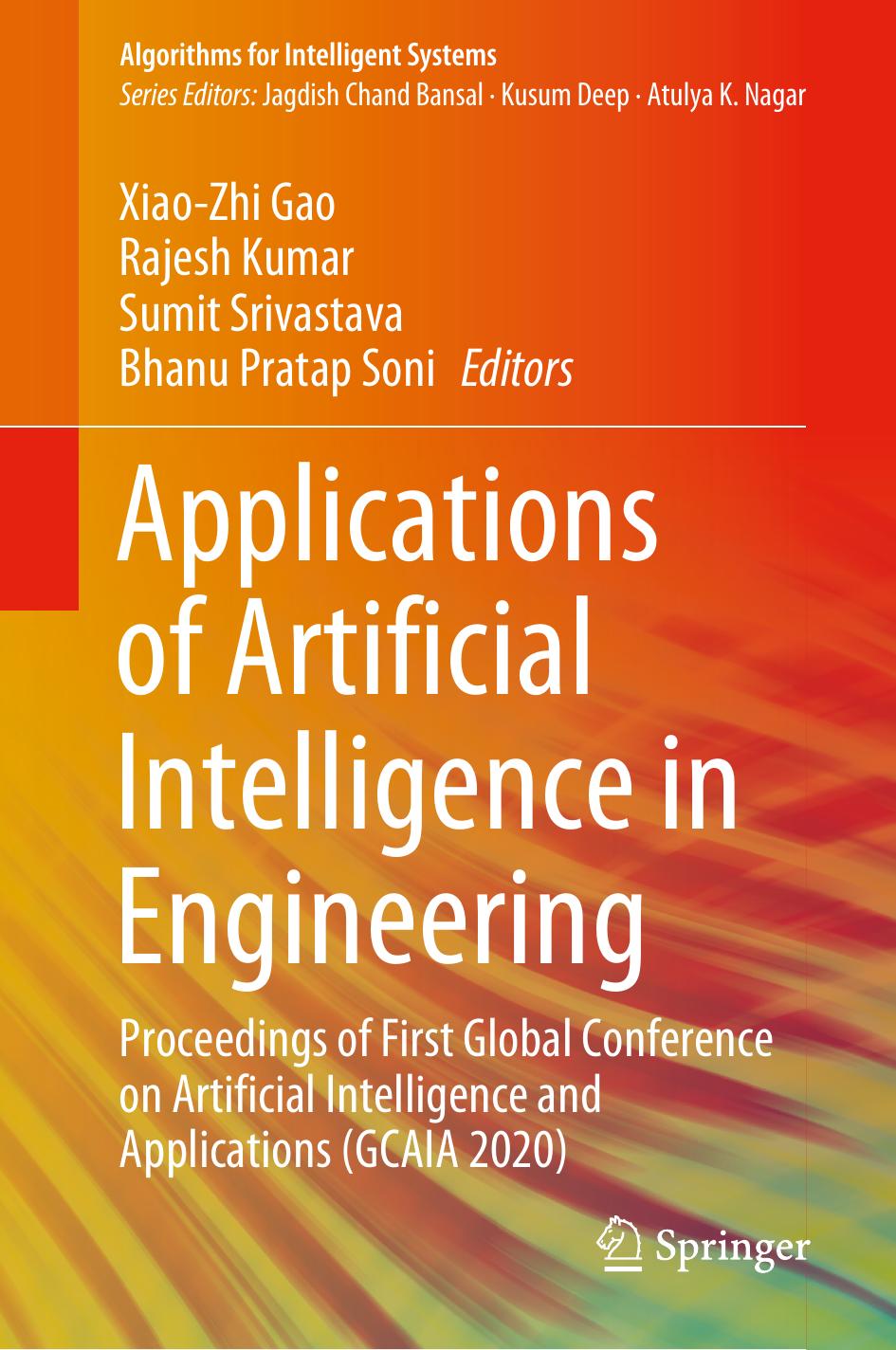 Kumar R. Applications of Artificial Intelligence in Engineering...2021 by 0014431
