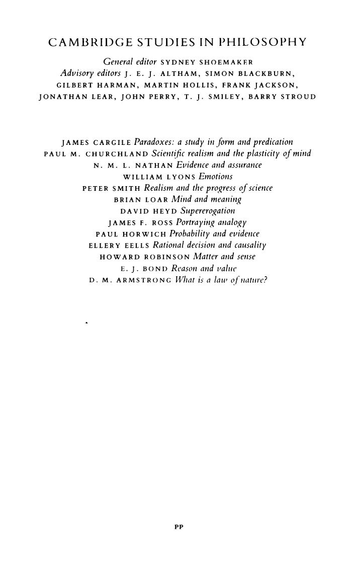 Kyburg Jr. H. E. by Theory & measurement (1984)