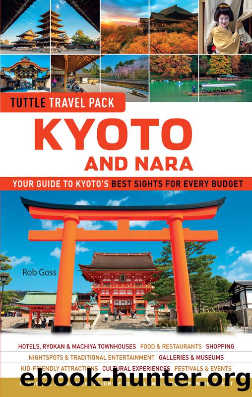 Kyoto and Nara Tuttle Travel Pack Guide + Map by Rob Goss
