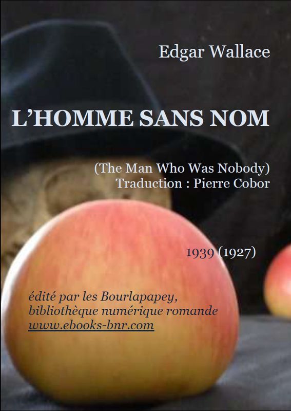 L'HOMME SANS NOM by Edgar Wallace
