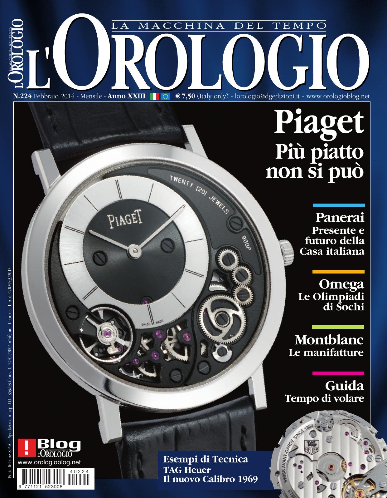 L'Orologio - Issue 224 by Unknow