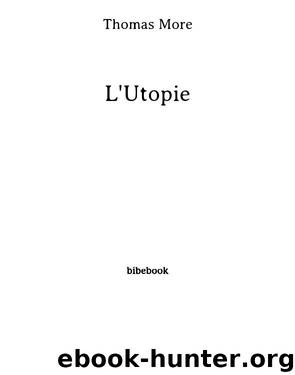 L'Utopie by Thomas More