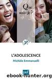 L'adolescence by Emmanuelli Michele
