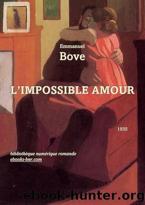 L'impossible Amour by Emmanuel Bove