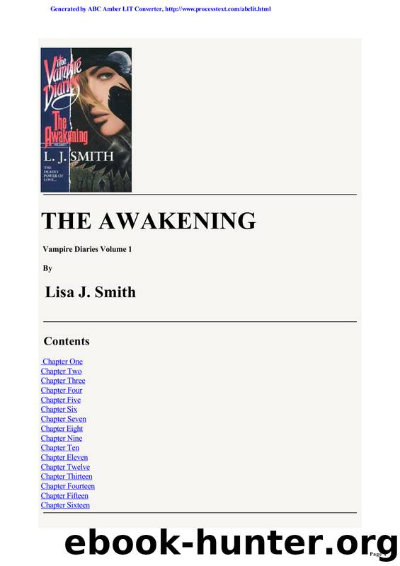L.J. Smith - Vampire Diaries 01 by The Awakening