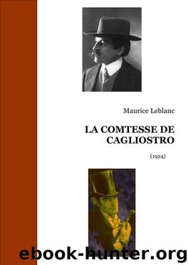 LA COMTESSE DE CAGLIOSTRO by Maurice Leblanc
