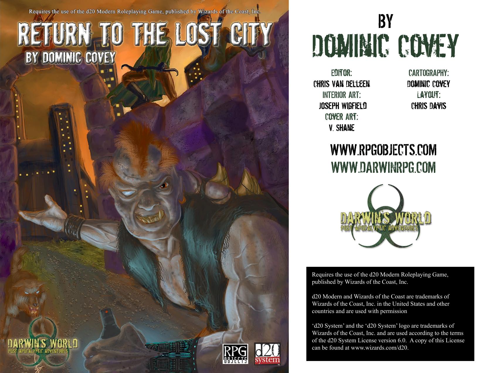 LC2 Return to the Lost City by RPGObjects