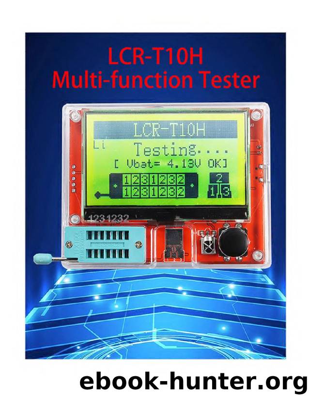 LCR 10 H Tester User Manual by Unknown