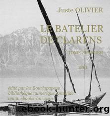 LE BATELIER DE CLARENS (tome 1) by Juste Olivier