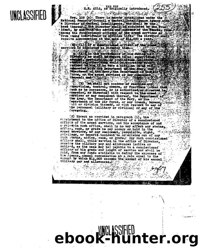 LETTER RE  THE NATIONAL SECURITY COUNCIL A CENTRAL INTELLIGENCE AGENCY 3f0b by Unknown
