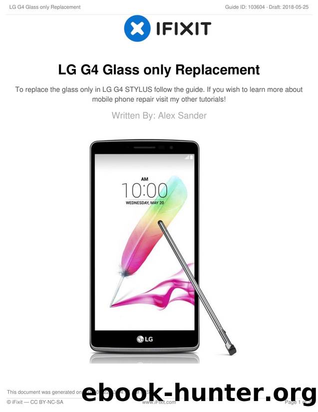 LG G4 Glass only Replacement by Unknown