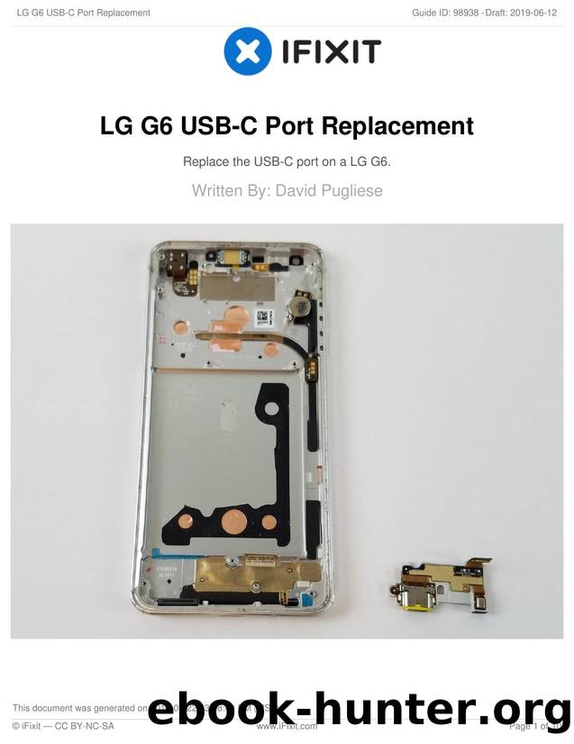 LG G6 USB-C Port Replacement by Unknown