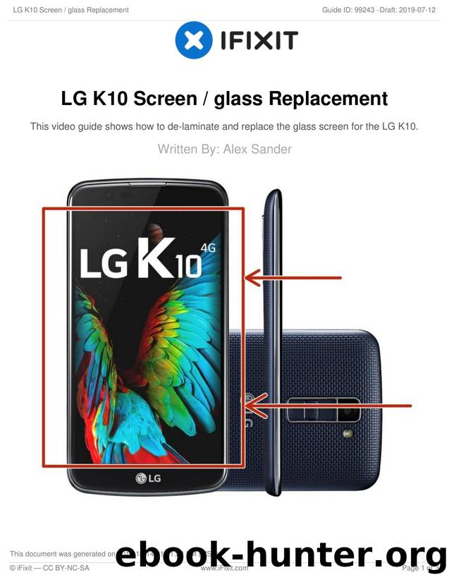 LG K10 Screen  glass Replacement by Unknown