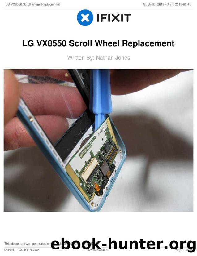 LG VX8550 Scroll Wheel Replacement by Unknown