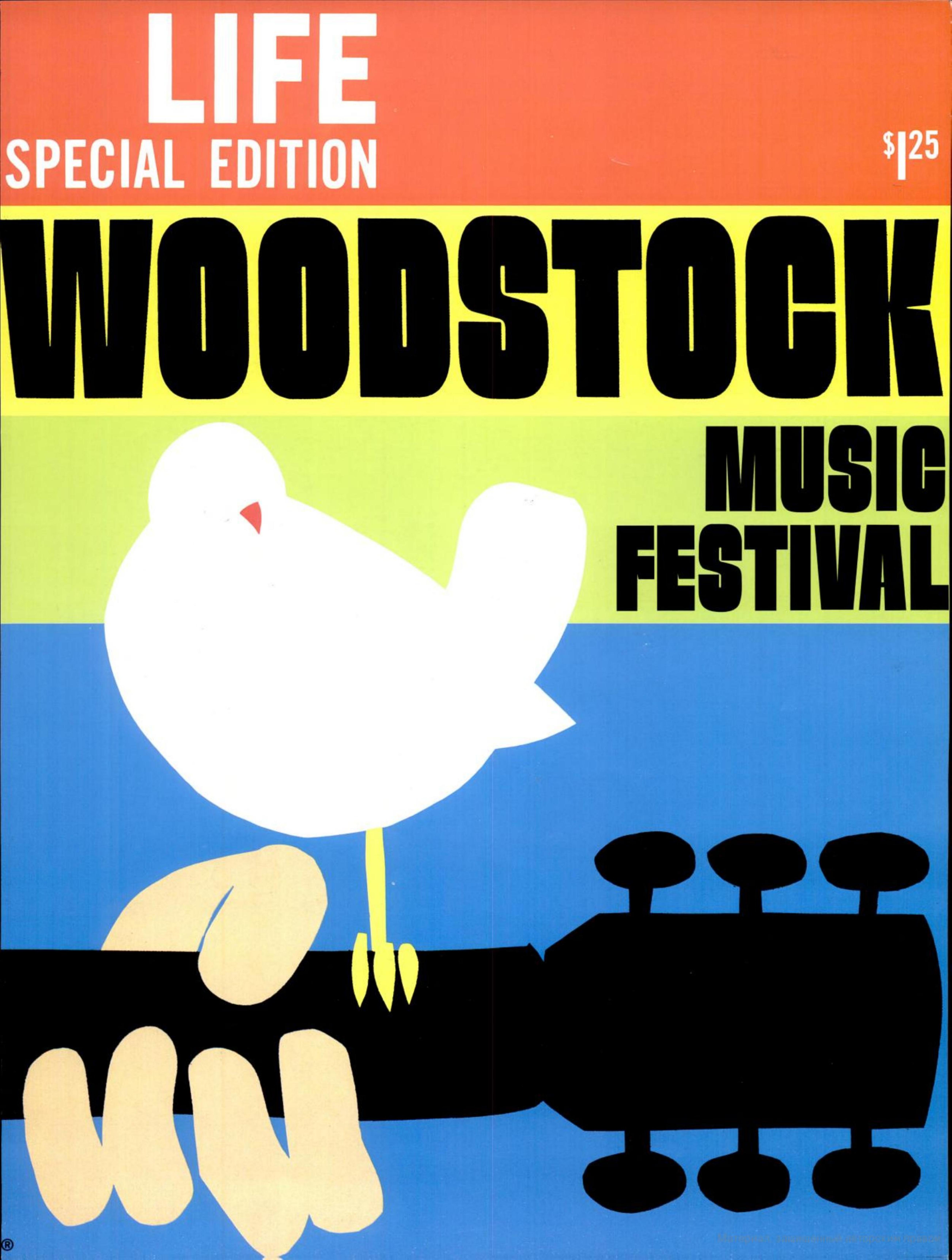 LIFE MAGAZINE SPECIAL EDITION (1969) ; WOODSTOCK MUSIC FESTIVAL: by Life Magazine
