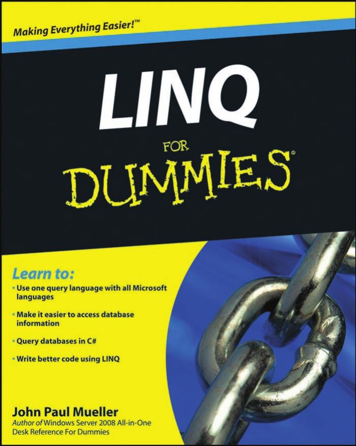 LINQ For Dummies (For Dummies (Computer Tech)) by John Paul Mueller