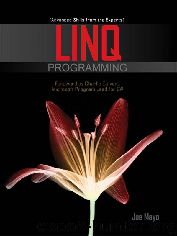 LINQ Programming by Joe Mayo
