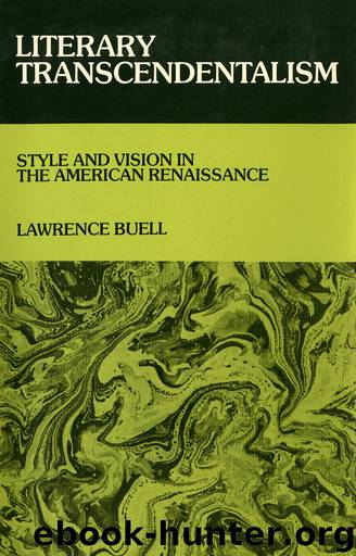 LITERARY TRANSCENDENTALISM by LAWRENCE BUELL