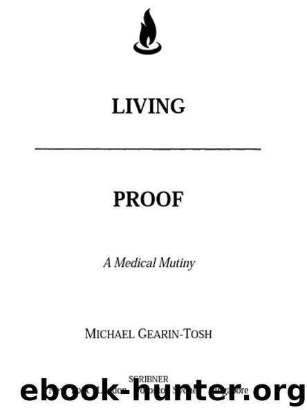 LIVING PROOF by MICHAEL GEARIN-TOSH