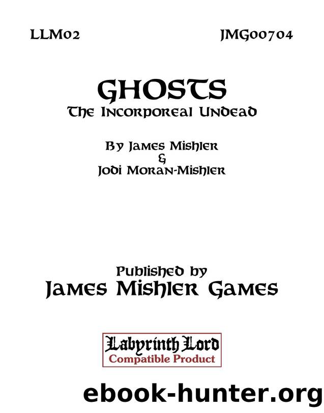 LLM02 Ghosts The Incorporeal Undead by Unknown