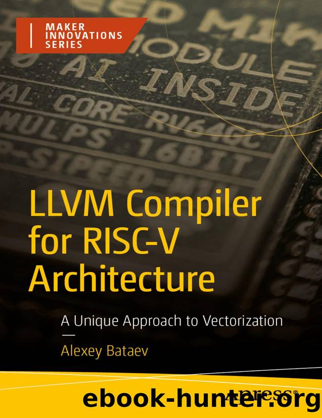 LLVM Compiler for RISC-V Architecture: A Unique Approach to Vectorization by Alexey Bataev