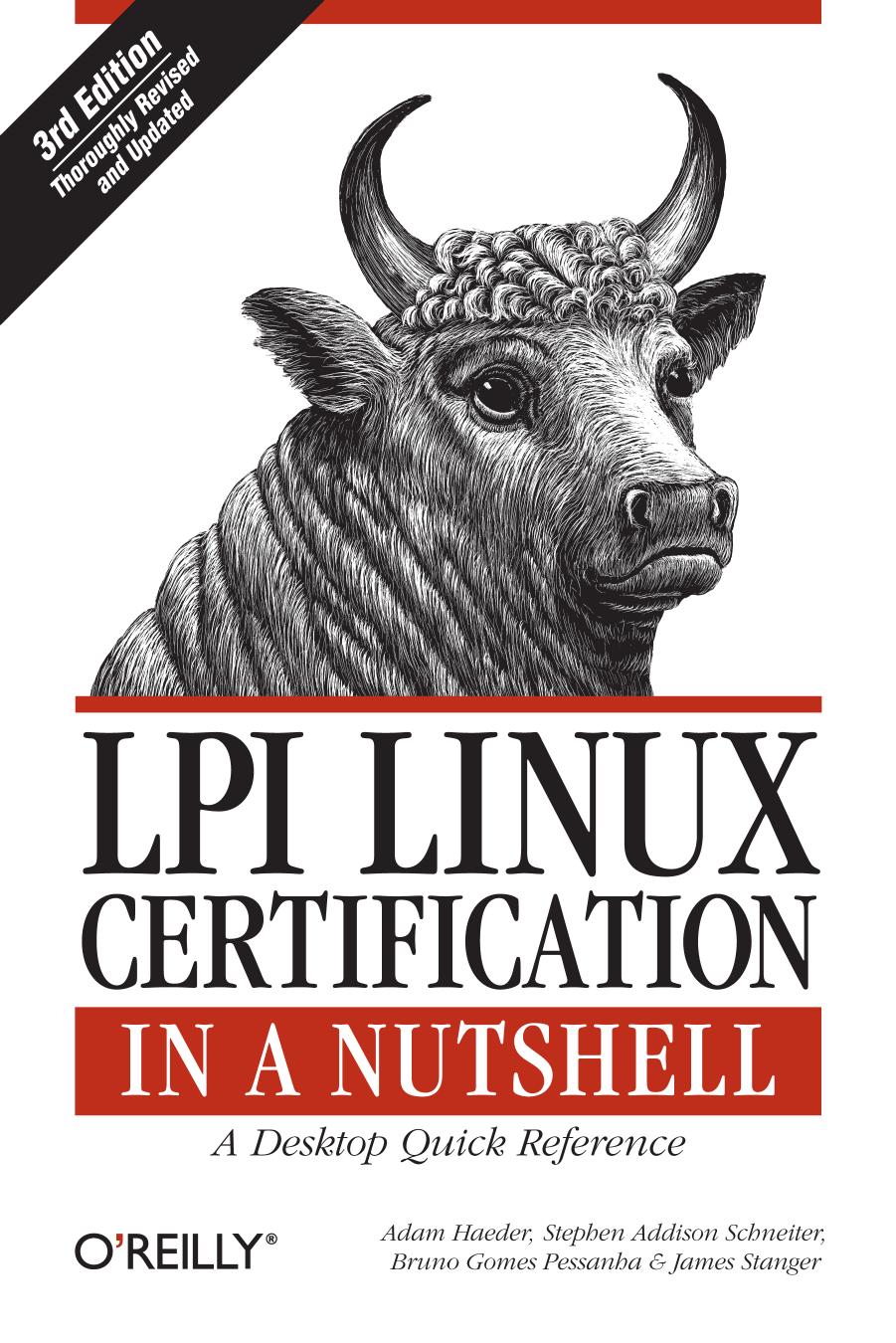 LPI Linux Certification in a Nutshell by Adam Haeder