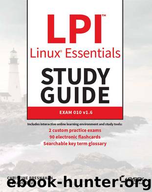 LPI Linux Essentials Study Guide by Christine Bresnahan & Richard Blum