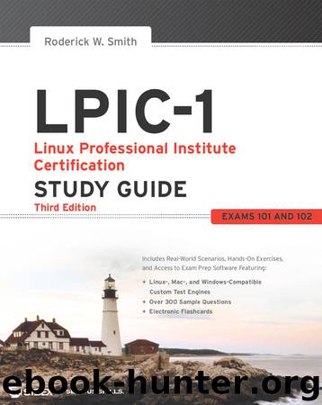 LPIC-1: Linux Professional Institute Certification by Roderick W. Smith