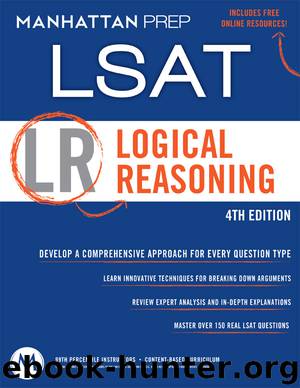 LSAT Logical Reasoning by Manhattan Prep