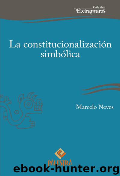 La Constitución simbólica by Marcelo Neves