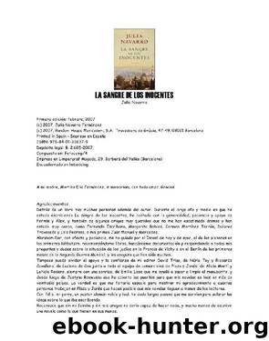 La Sangre de Los Inocentes by Navarro Julia