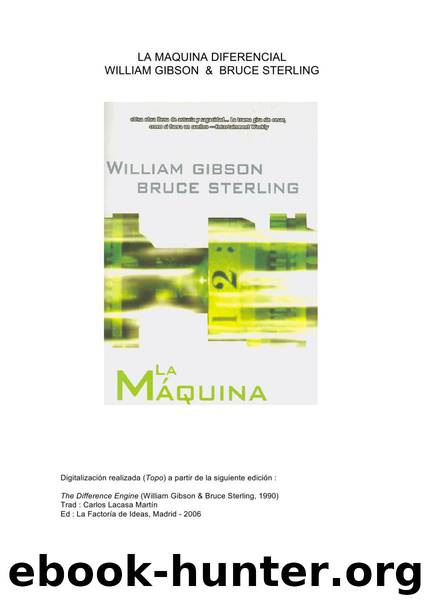 La maquina diferencial by Gibson William