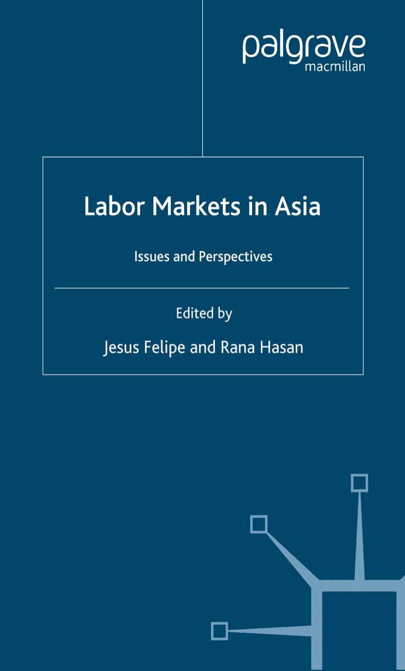 Labor Markets in Asia: Issues and Perspectives by Jesus Felipe Rana Hasan (eds.)