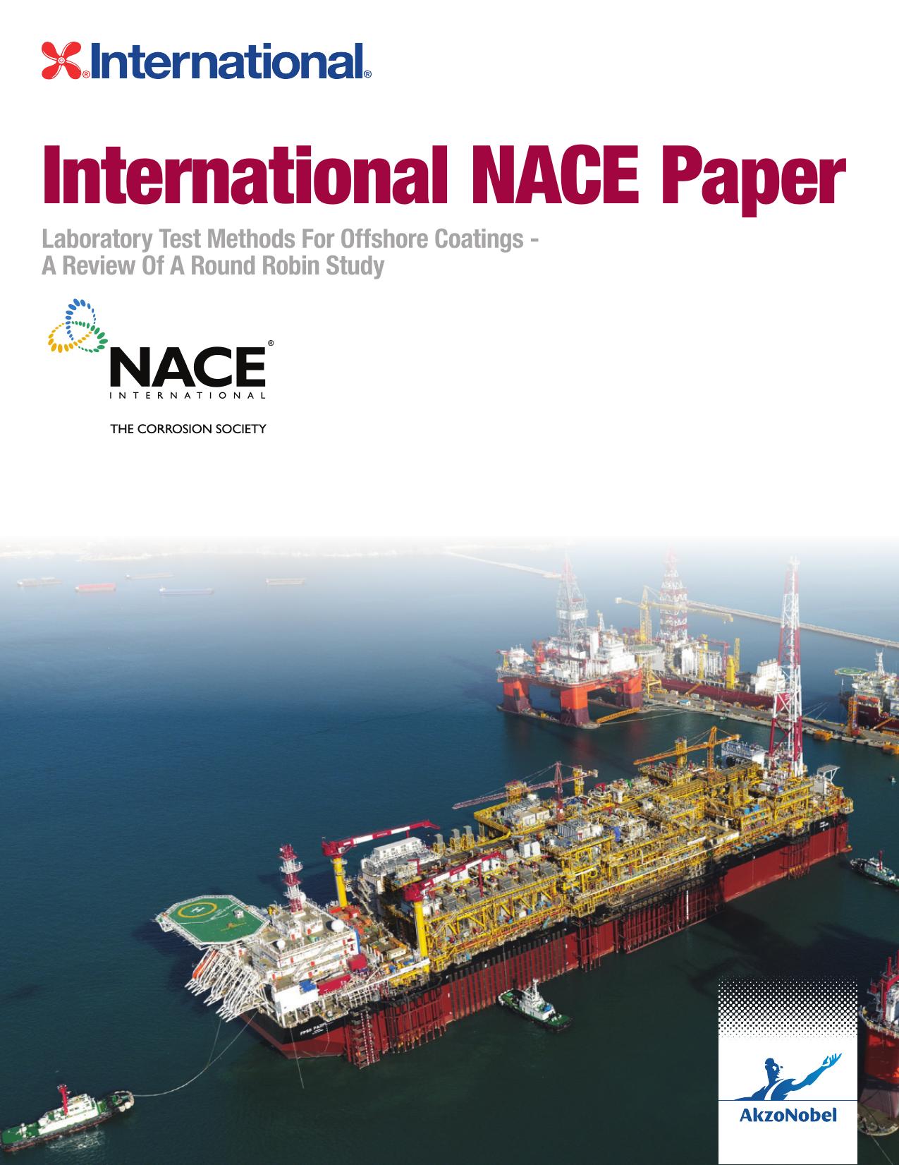 Laboratory Test Methods for Offshore Coatings - A Review of a Round Robin Study by Winter M