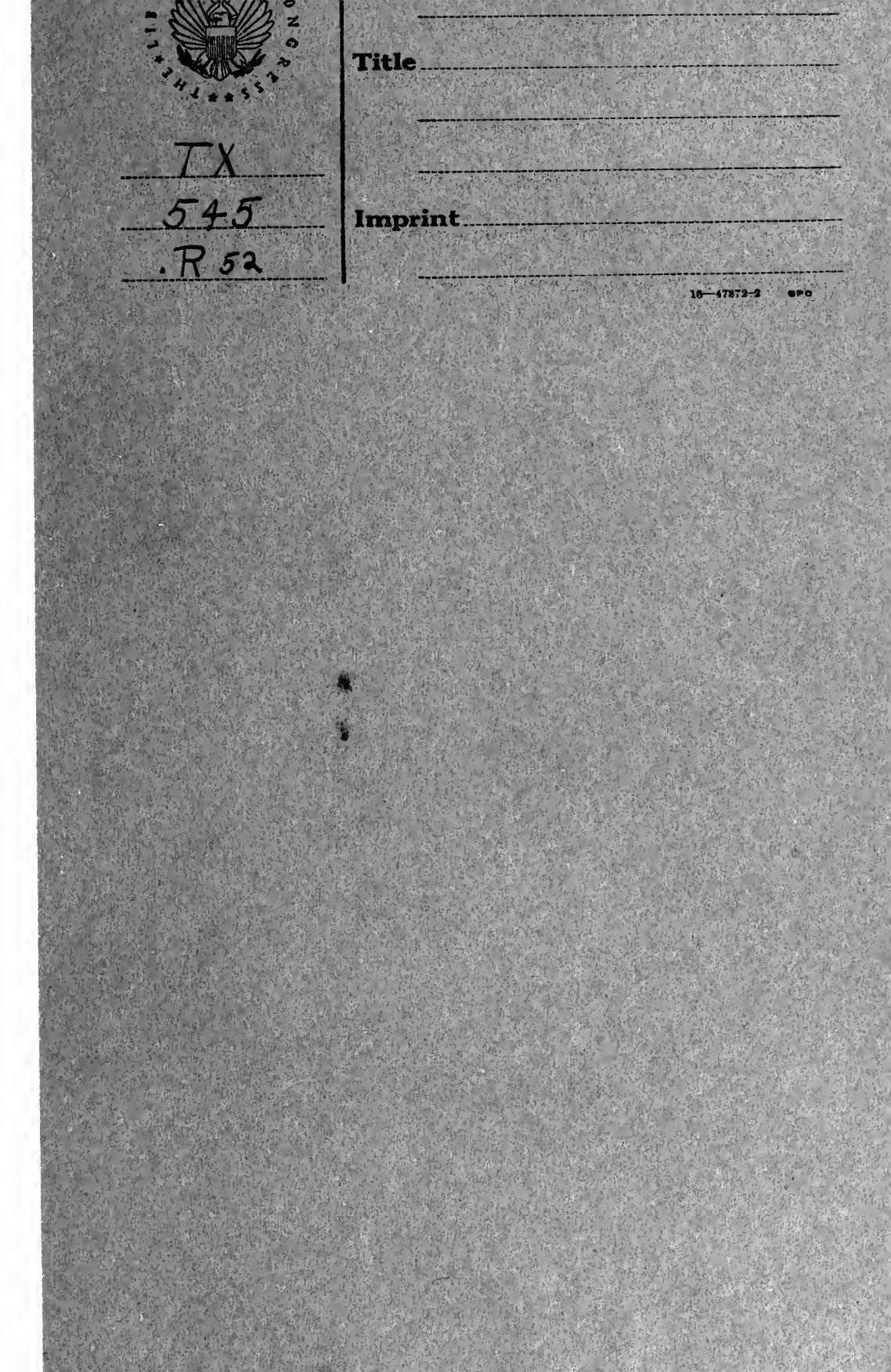 Laboratory notes. Sanitary chemistry and water analysis .. by Richards Ellen H