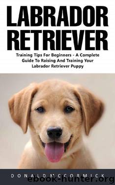 Labrador Retriever: Training Tips For Beginners - A Complete Guide To Raising And Training Your Labrador Retriever Puppy by Donald Mccormick