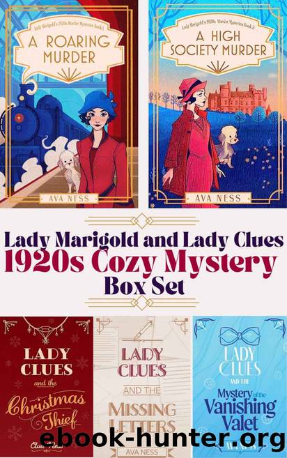 Lady Marigold and Lady Clues 1920s Cozy Mystery Box Set by Ava Ness