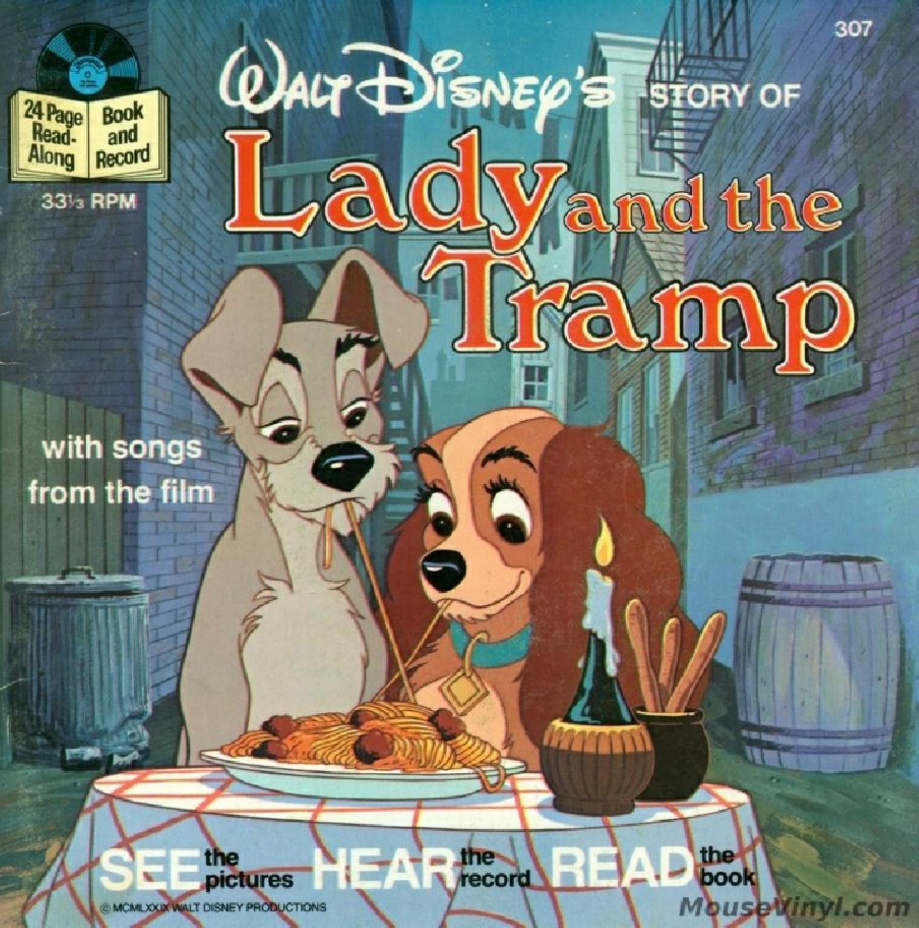 Lady and the Tramp Read Along by Unknown