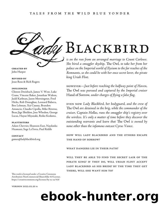 Lady-Blackbird by Unknown