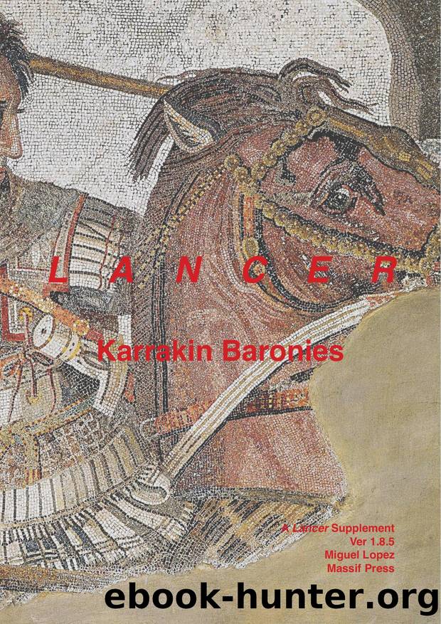 Lancer - Field Guide by Karrakin Trade Baronies (2019) (46 pgs)