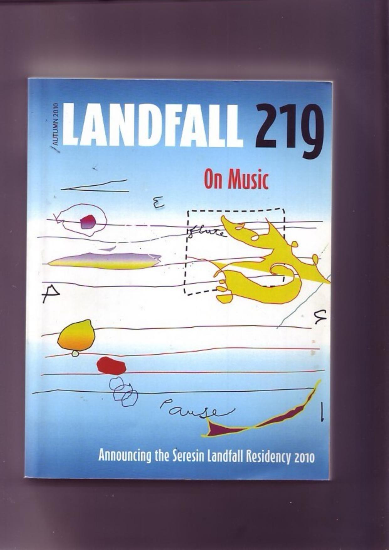 Landfall New Zealand Music Issue by ed. W. Direen