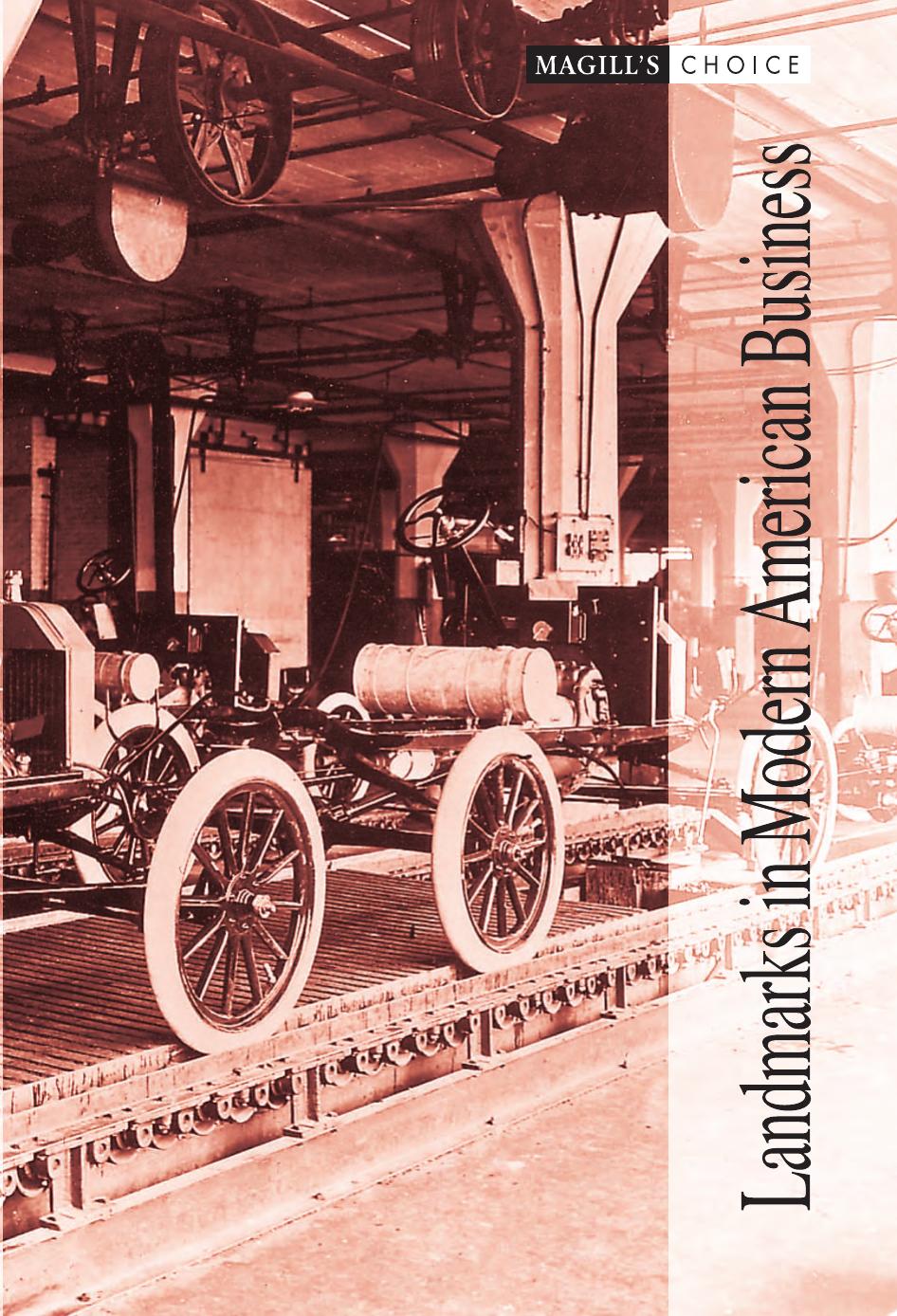 Landmarks in Modern American Business by Salem Press